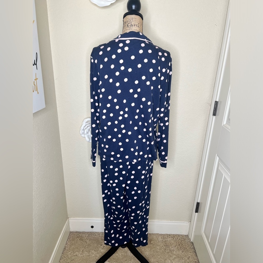 Kate Spade Dream a Little Dream Polka Dots Pajama Set Size XL - Picture 11 of 16